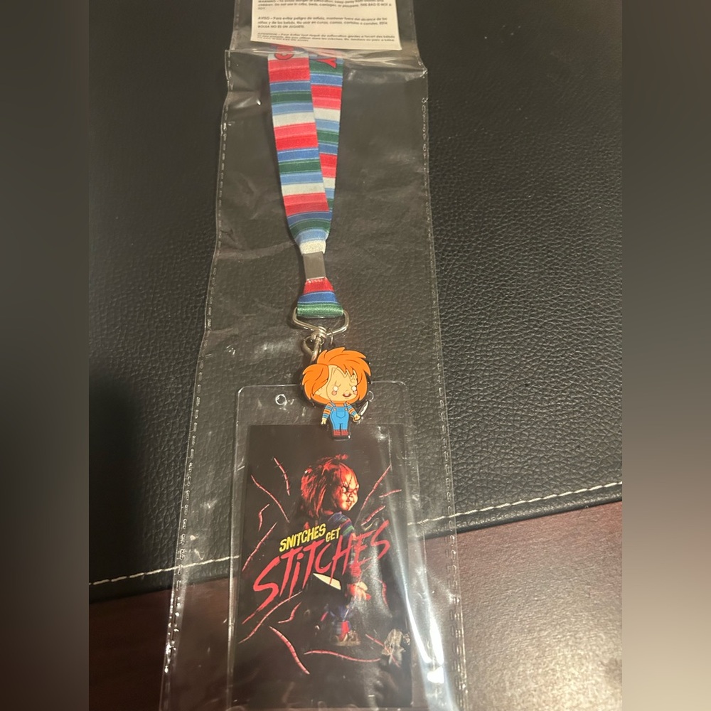 Chucky Badge Holder or Lanyard